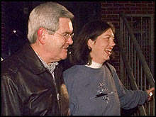 Gingrich and the last wife he cheated on