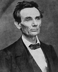 Abraham Lincoln on the eve of assuming the presidency