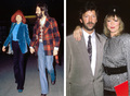 Pattie Boyd and Eric Clapton